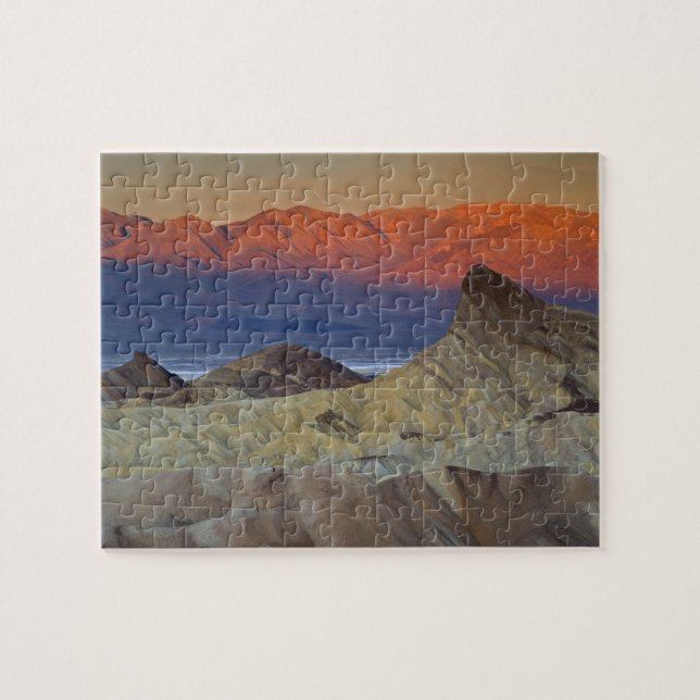 Puzzle Le matin, premier feu sur Zabriskie Point et (Horizontal)