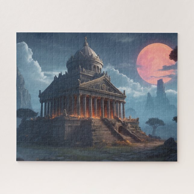Puzzle Le mausolée de Halicarnassus vu par Ai (Horizontal)