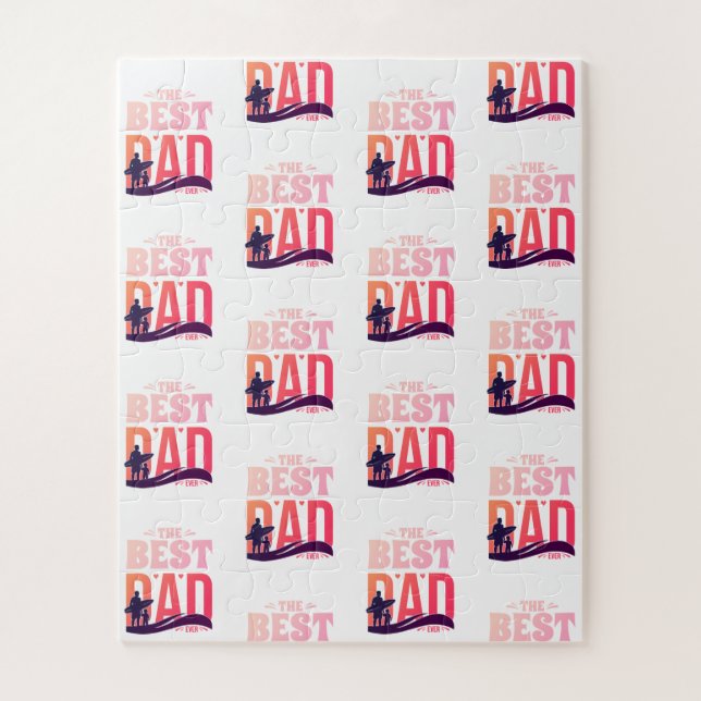 Puzzle Le Meilleur Papa du Monde (Vertical)