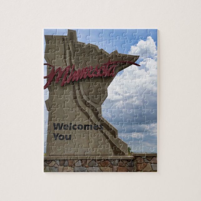 Puzzle Le Minnesota vous accueille (Vertical)