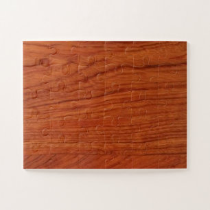 Puzzle Le modèle vide en bois do-it-yourself de noix