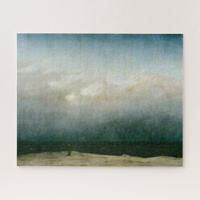 Puzzle Le moine au bord de la mer par Caspar David Friedr (Horizontal)