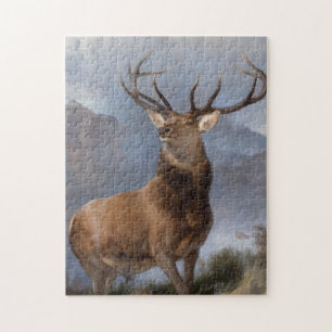Puzzle Le monarque du Glen (Wild Stag) (par Landseer)