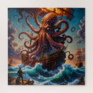 Puzzle Le monstre de la mer de Kraken