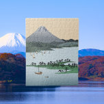 Puzzle Le Mont Fuji<br><div class="desc">Mon interprétation vectorielle des collections publiques de la Bibliothèque du Congrès 'Pine Forest of Mio' de 1858.</div>