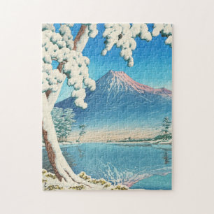 Puzzle Le Mont Fuji après la neige Hasui Kawase shhanga h