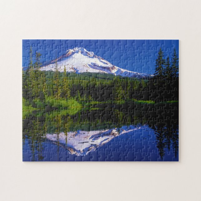 Puzzle Le mont Hood Oregon. (Horizontal)