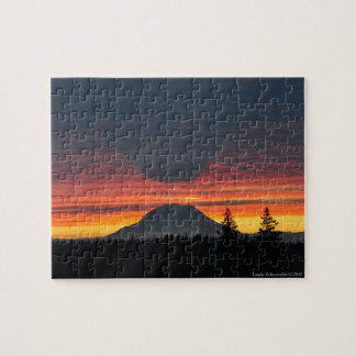 Puzzle Le Mont Rainier et son ombre