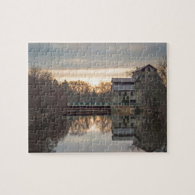 Puzzle Le moulin dans Cedarburg (Horizontal)