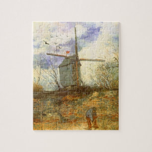 Puzzle Le Moulin Galette by Vincent van Gogh, Windmills