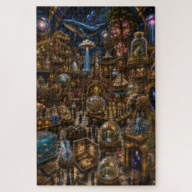 Puzzle Le Musée Impossible – Fantaisie Premium 1000 Pièce (Vertical)