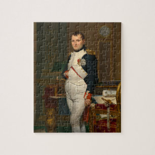 Puzzle Le napoléon d'empereur dans son étude chez le