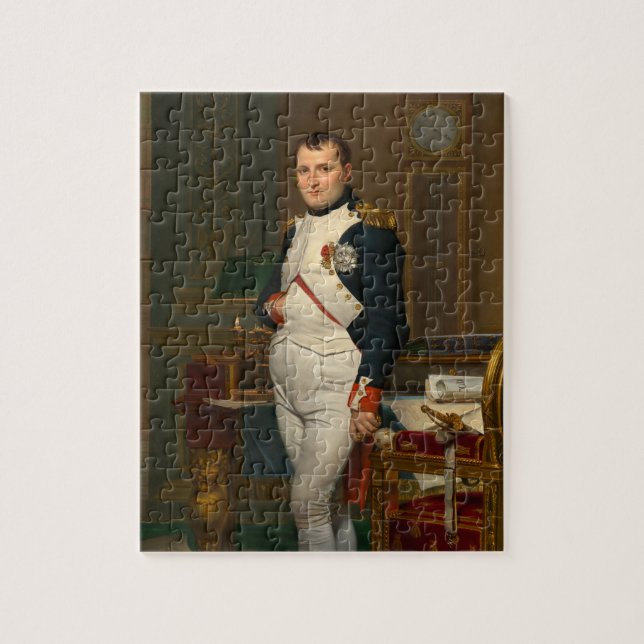 Puzzle Le napoléon d'empereur dans son étude chez le (Vertical)