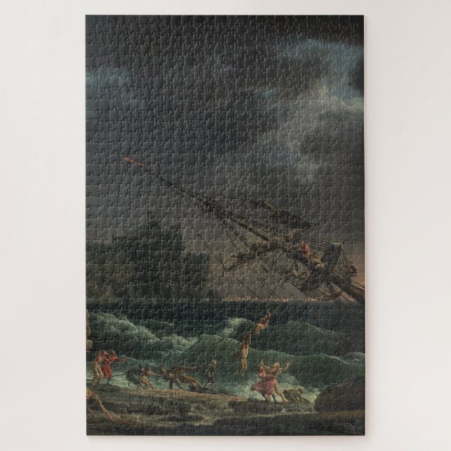 Puzzle Le Naufrage de Claude-Joseph Vernet (Vertical)