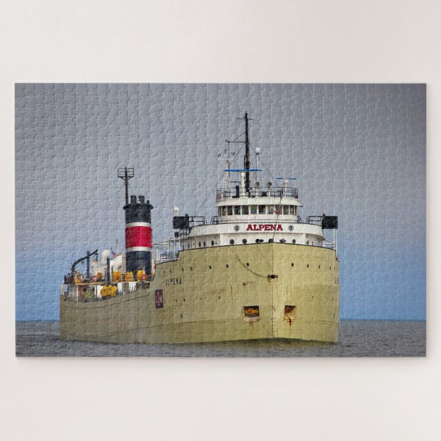 Puzzle Le navire Alpena Duluth Minnesota (Horizontal)