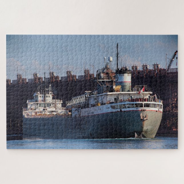 Puzzle Le navire Michipicoten, Two Harbors Minnesota (Horizontal)