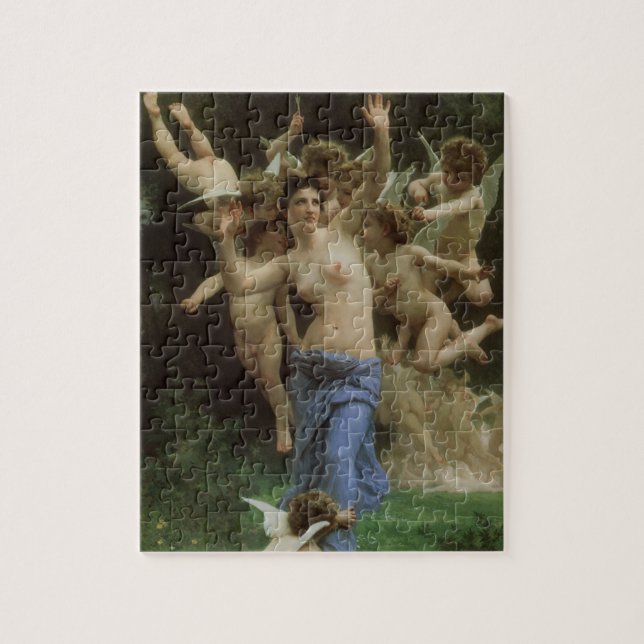 Puzzle Le nid de la guêpe par William Adolphe Bouguereau (Vertical)
