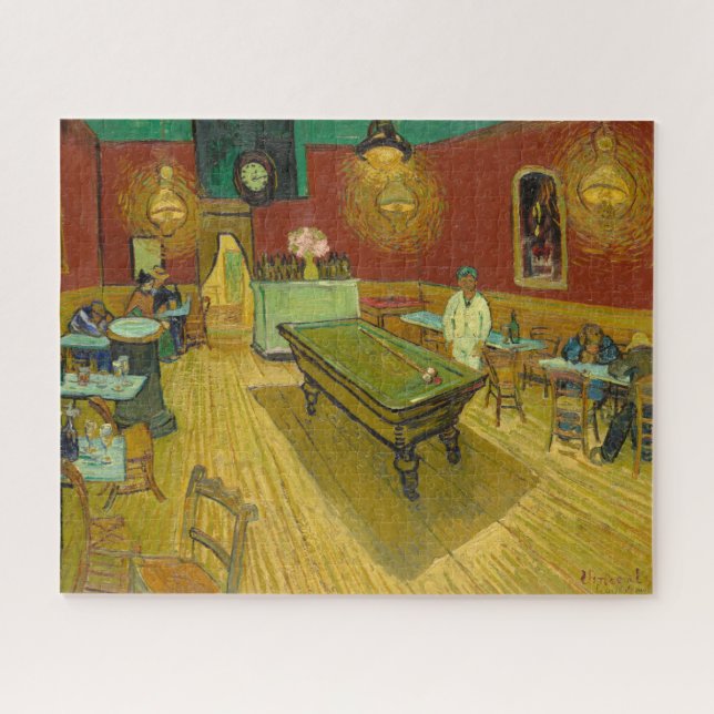 Puzzle Le Night Café de Vincent van Gogh (Horizontal)