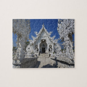 Puzzle Le nouveau temple tout blanc de Wat Rong Khun à