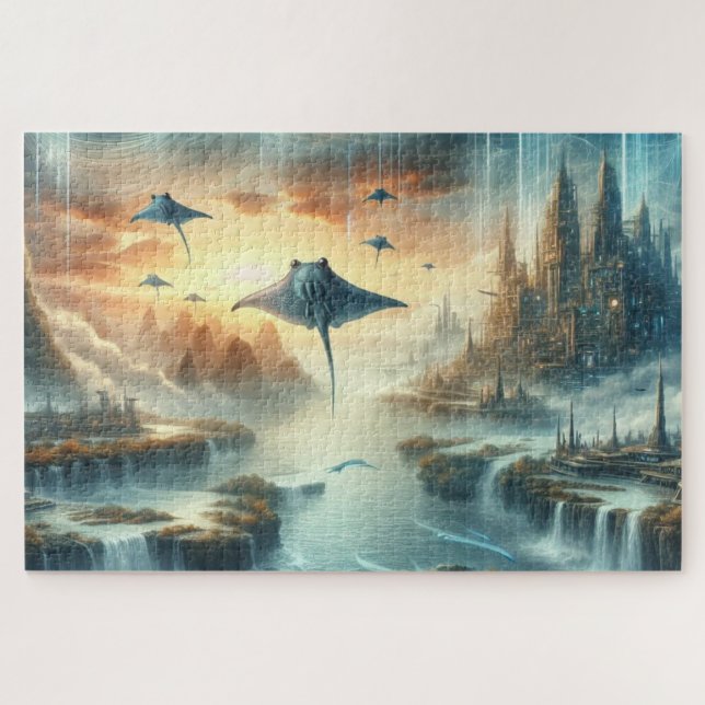 Puzzle Le nouvel art Imaginaire mondial (Horizontal)