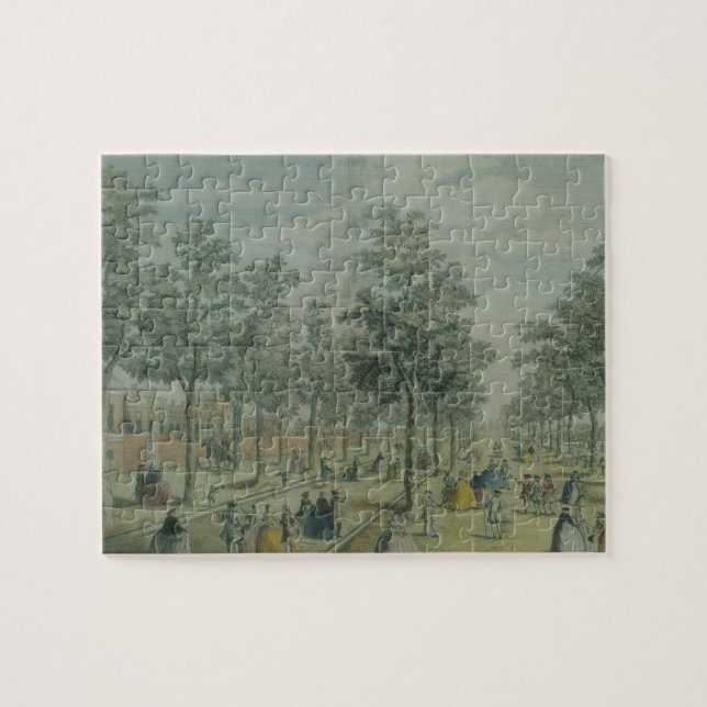 Puzzle Le parc de St James pris près de la cour stable, (Horizontal)