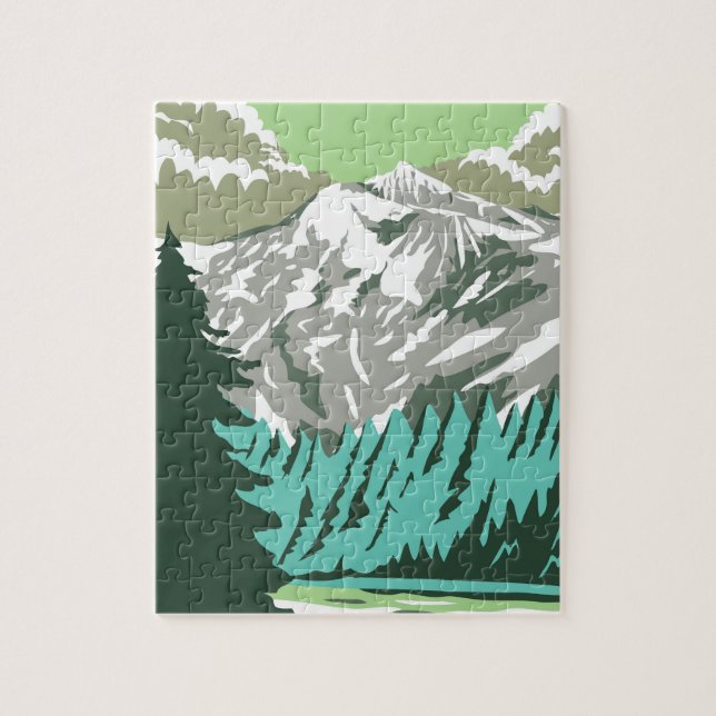 Puzzle Le Parc national de North Cascades (Vertical)