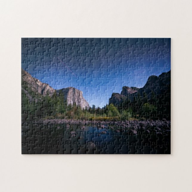 Puzzle Le parc national laiteux de la manière | Yosemite (Horizontal)