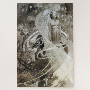 Puzzle Le Pater - Page illustrée par Alphonse Mucha E4