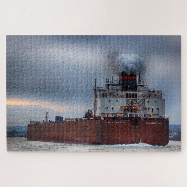 Puzzle Le Paul R. Tregurtha navire Duluth Minnesota (Horizontal)