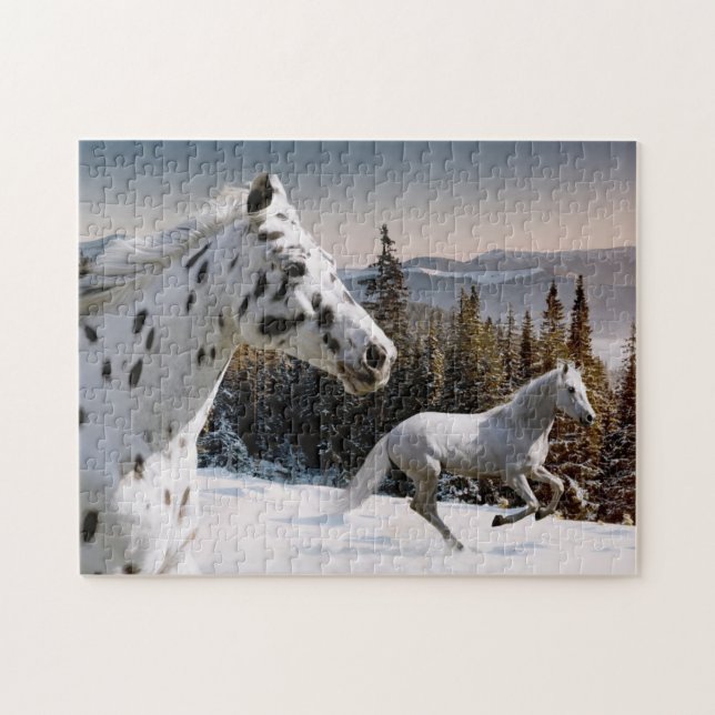 Puzzle Le pays des merveilles d'hiver (Horizontal)