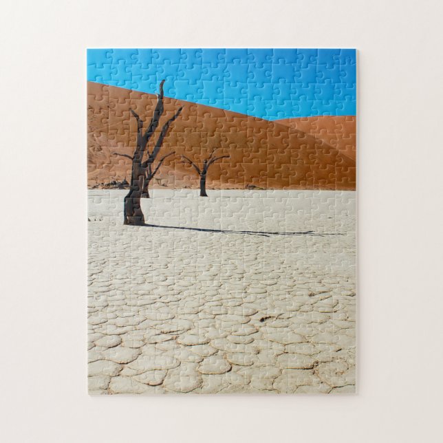 Puzzle Le paysage des dunes de sable de Namibie Sossusvle (Vertical)