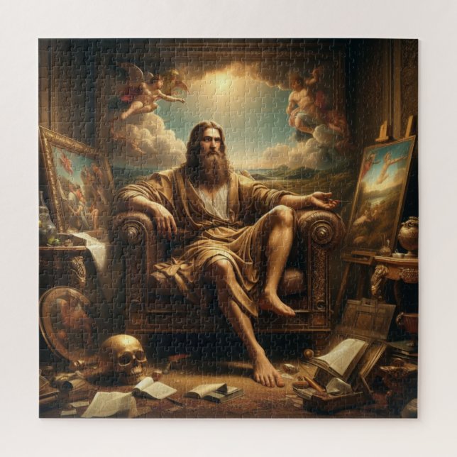Puzzle Le peintre (Vertical)