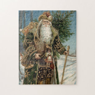 Puzzle Le père noël vintage 3