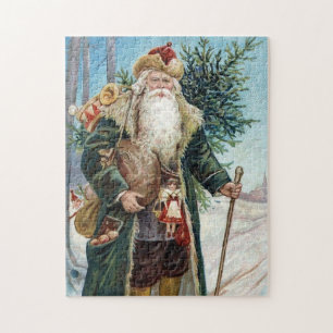 Puzzle Le père noël vintage 6