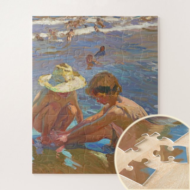 Puzzle Le Pied Blessé, Joachin Sorolla (Créateur téléchargé)