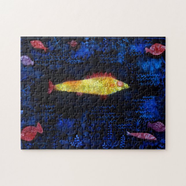 Puzzle Le poisson rouge, Paul Klee (Horizontal)