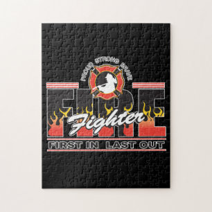 Puzzle Le pompier d'abord dedans, durent