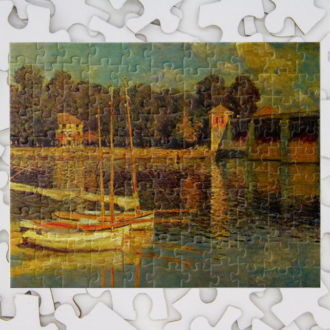 Puzzle Le Pont à Argenteuil par Claude Monet (Créateur téléchargé)