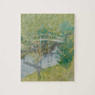 Puzzle Le pont blanc, c.1895 (huile sur la toile)