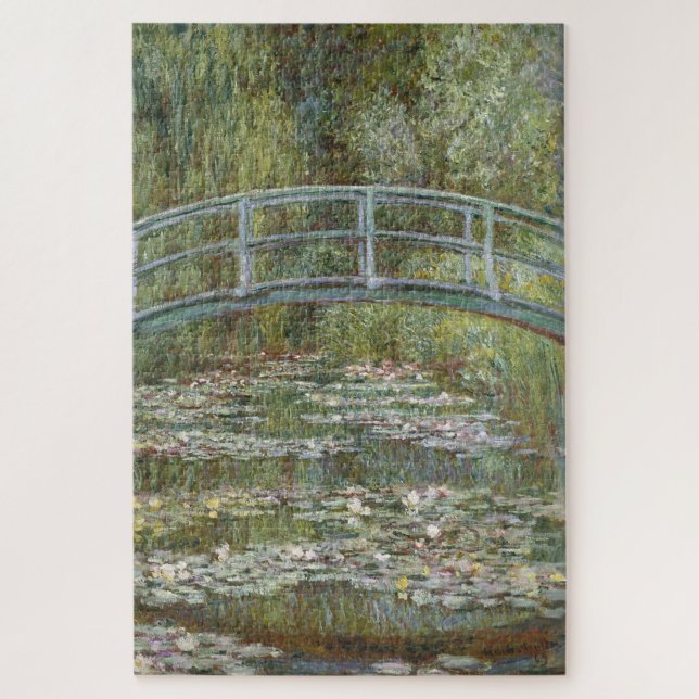 Puzzle Le Pont de Claude Monet sur l'étang aux nénuphars  (Vertical)
