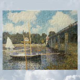 Puzzle Le Pont de la Route à Argenteuil par Claude Monet