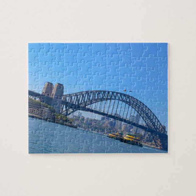 Puzzle Le pont du port de Sydney en Australie (Horizontal)