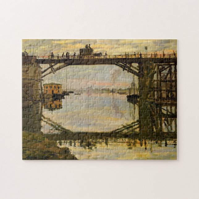 Puzzle Le Pont en Bois Monet Art (Horizontal)