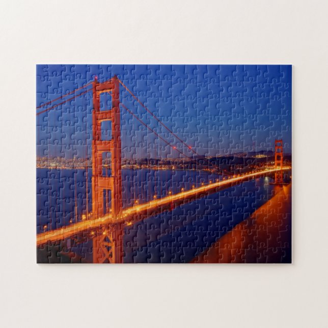 Puzzle Le pont iconique avec San Francisco (Horizontal)