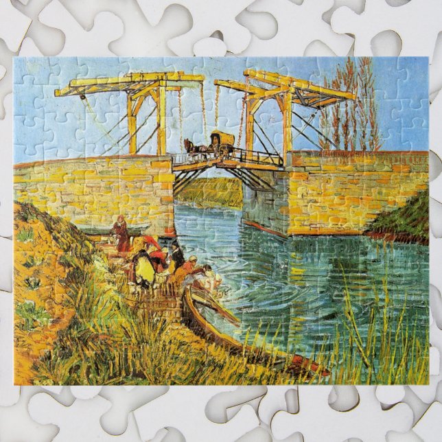 Puzzle Le pont Langlois à Arles par Vincent van Gogh (Créateur téléchargé)