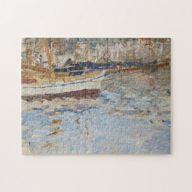 Puzzle Le Port de Nice | Berthe Morisot (Horizontal)