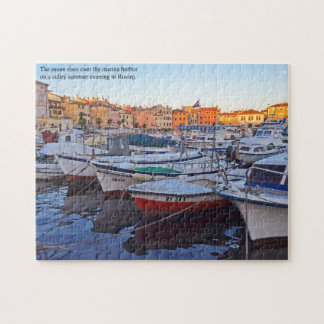 Puzzle Le port de Rovinj Croatie