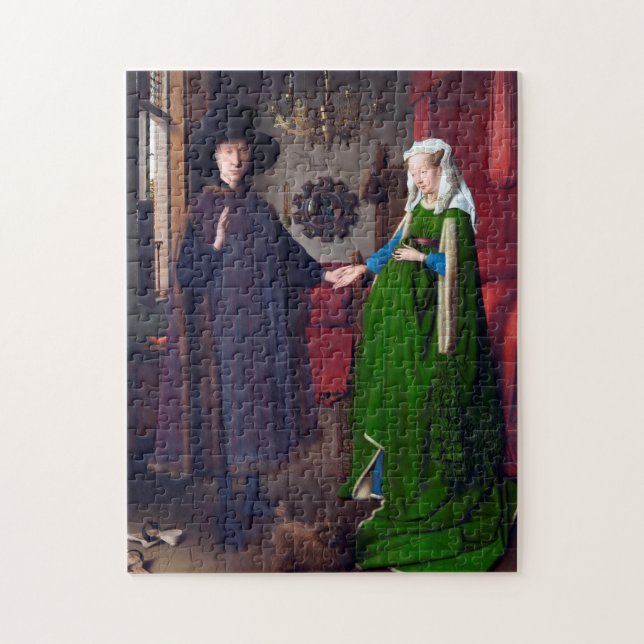 Puzzle Le portrait Arnolfini, Jan van Eyck (Vertical)