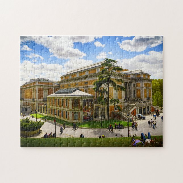 Puzzle Le Prado Madrid. Espagne. (Horizontal)