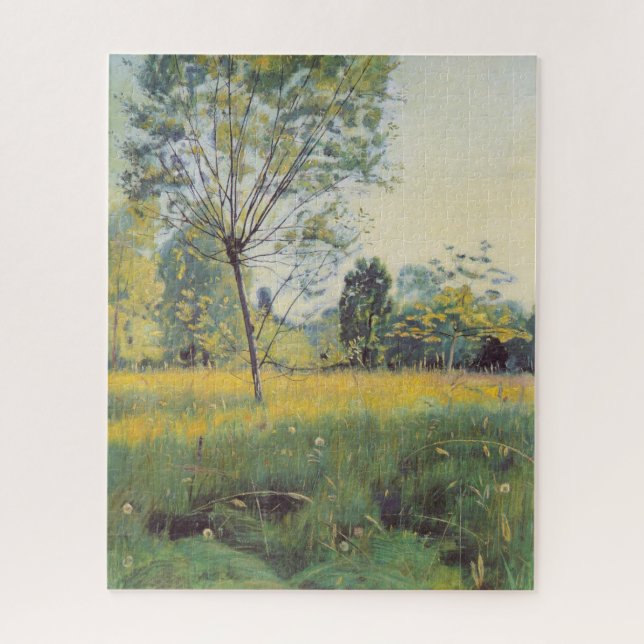 Puzzle Le Pré d'or (par Ferdinand Hodler) (Vertical)